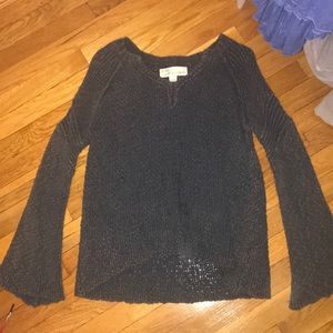 Beautiful dark grey-blue sweater. Great quality